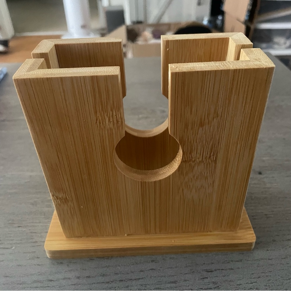 Bamboo Bagel Slicer